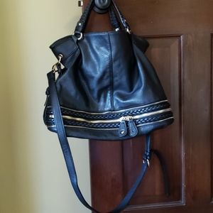 VEGAN LEATHER HOBO/CROSSBODY/SHOULDER BAG